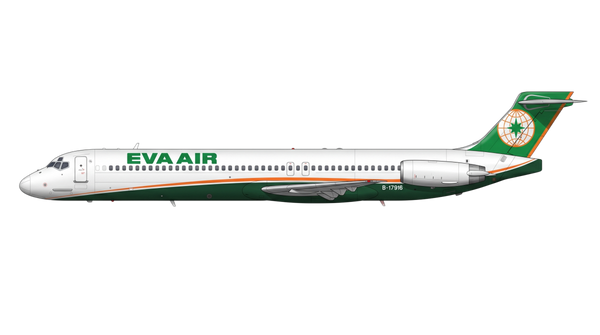 UNI Airways Corporation McDonnell Douglas DC livery
