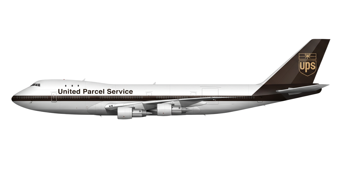 UPS Airlines Boeing 747 livery