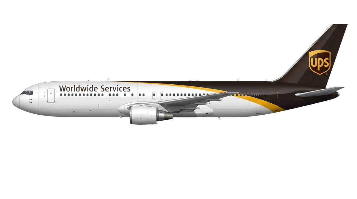 UPS Airlines Boeing 767 livery