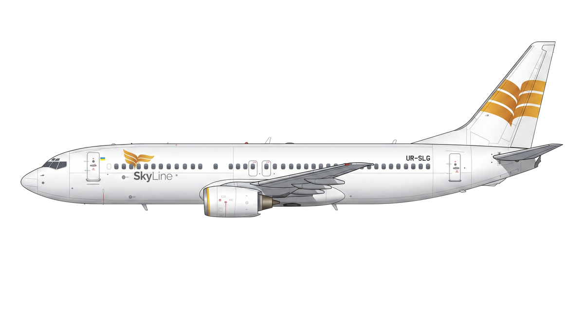 Airline Utair - Ukraine Boeing 737 NG livery