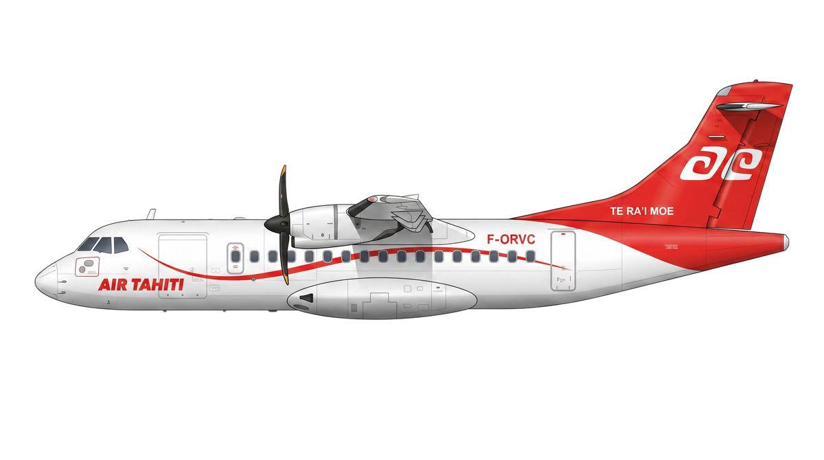 Air Tahiti ATR 42/72 livery
