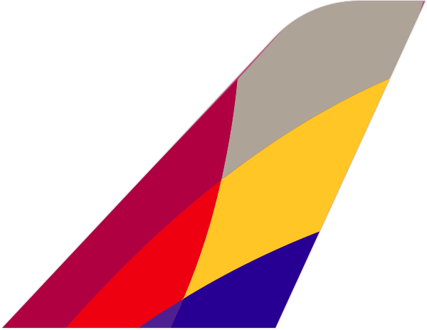 Asiana Airlines tail