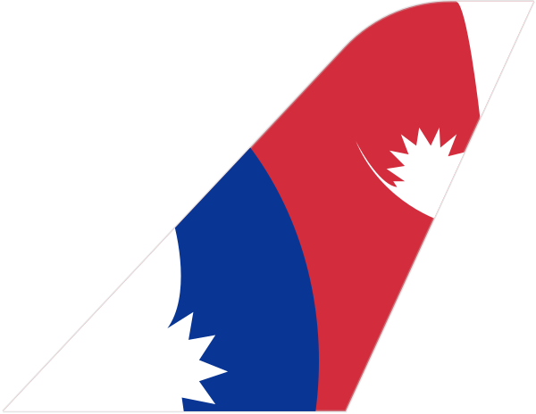 Nepal Airlines Corporation tail