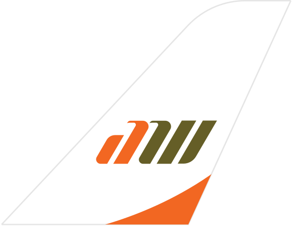 Air Wisconsin Airlines Corporation (AWAC) tail